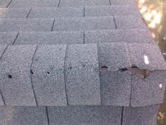 Marietta's Best Gutter Cleaners' Certainteed Certified roofers can replace cracked ridgecaps.